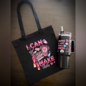 NEW small business tote and tumbler